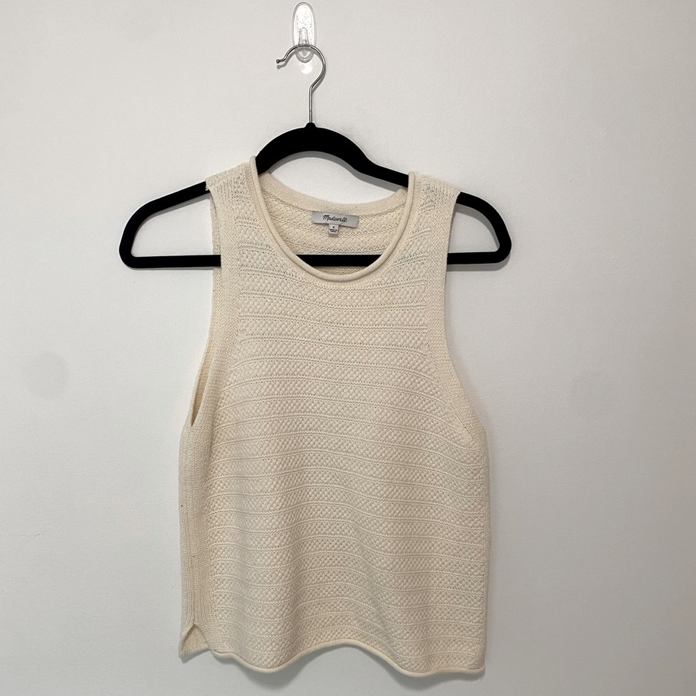 Madewell High Neck Sweater Tank